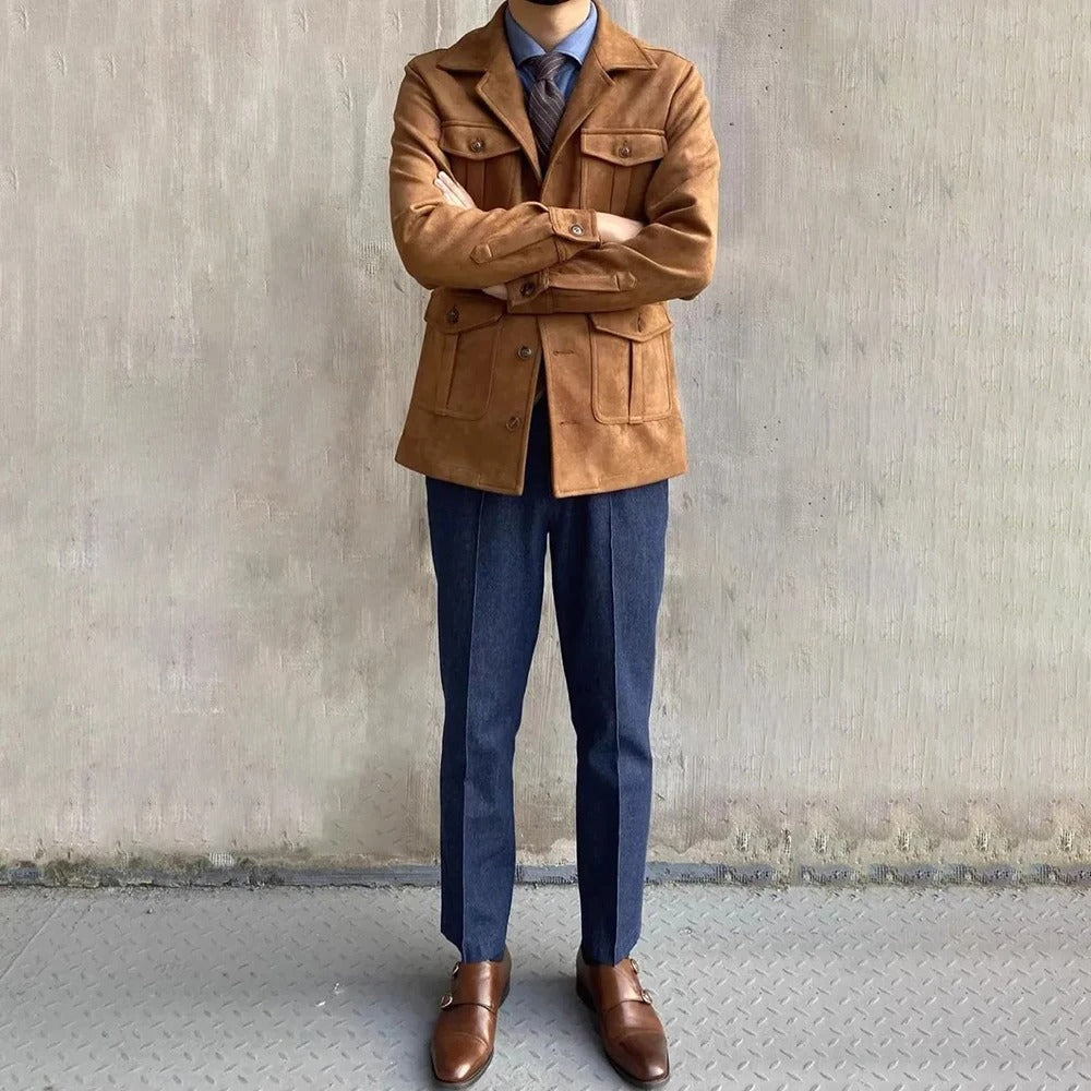 Men's Hunting Jacket – Classic Old Money Style