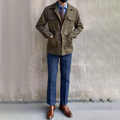 Men's Hunting Jacket – Classic Old Money Style