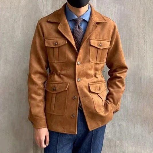 Herren Jagdjacke – Klassischer Old Money Stil