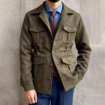 Men's Hunting Jacket – Classic Old Money Style