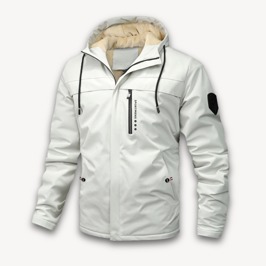 Herren Kapuzenjacke Wasserdicht – Leichte Outdoorjacke für Alltag & Freizeit