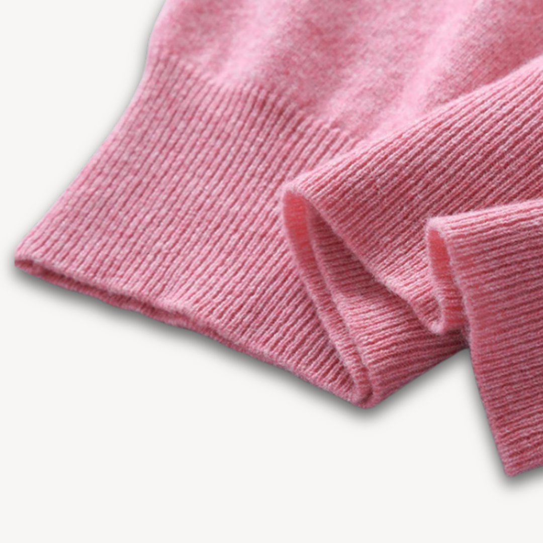 Men's Cashmere Sweater – V-Neck Slim Fit, Soft & Light