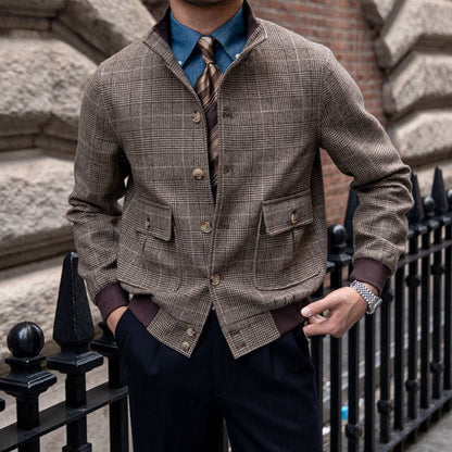 Men's Short Coat – Elegant Old Money Style