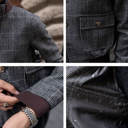 Men's Short Coat – Elegant Old Money Style