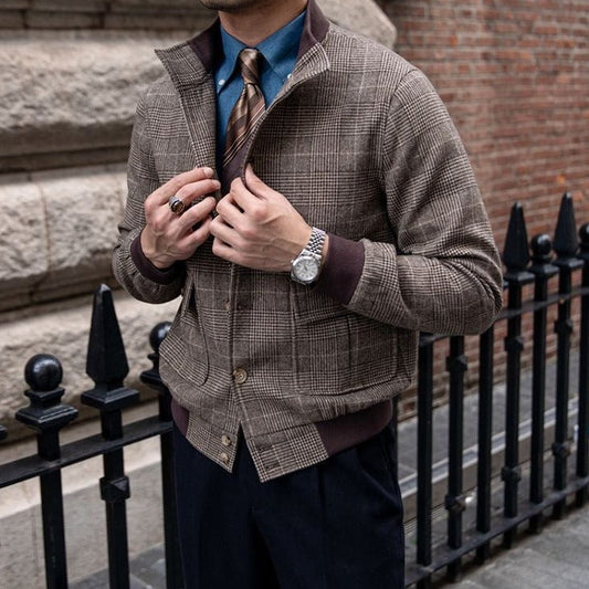 Herren Kurzmantel – Eleganter Old Money Stil