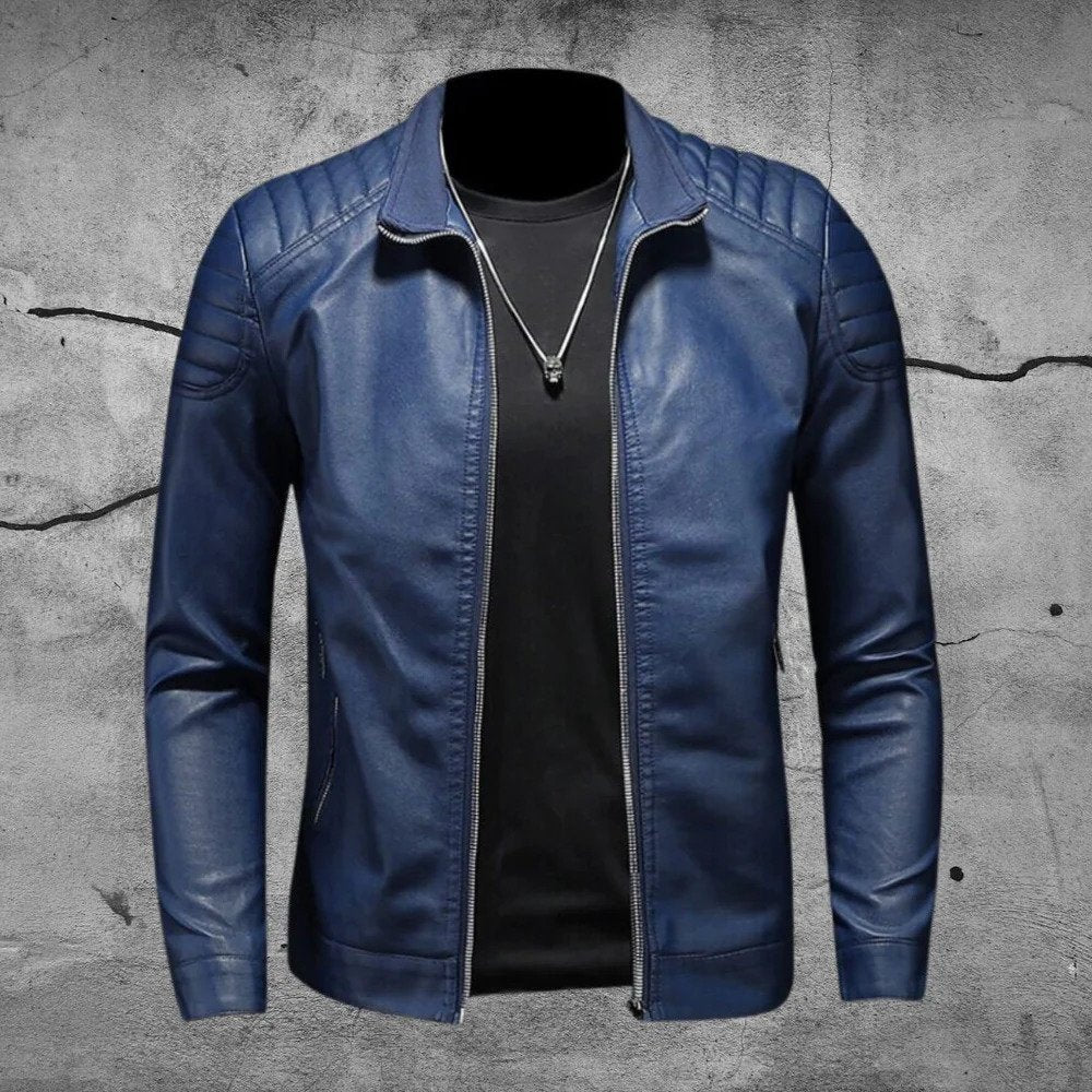 Herren Lederjacke – Hochwertige Verarbeitung & Klassisches Design