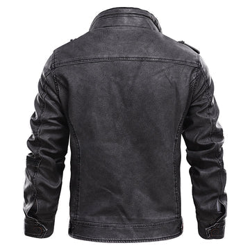 Herren Lederjacke – Klassische Echtleder Jacke im zeitlosen Design