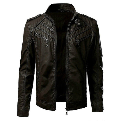 Men's Leather Jacket Luxury – High-Quality Genuine Leather Jacket in Elegant Design