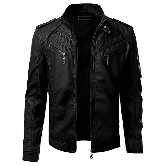 Herren Lederjacke Luxus – Hochwertige Echtleder Jacke im eleganten Design
