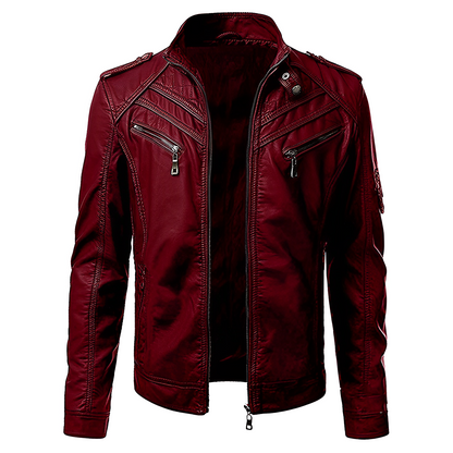 Men's Leather Jacket Luxury – High-Quality Genuine Leather Jacket in Elegant Design