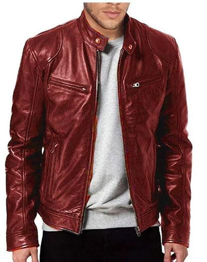 Herren Lederjacke – Stylisch, Bequem & Warm für Herbst & Winter