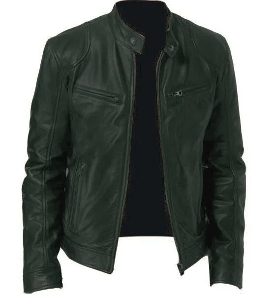 Herren Lederjacke – Stylisch, Bequem & Warm für Herbst & Winter