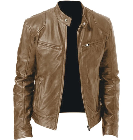 Herren Lederjacke – Stylisch, Bequem & Warm für Herbst & Winter