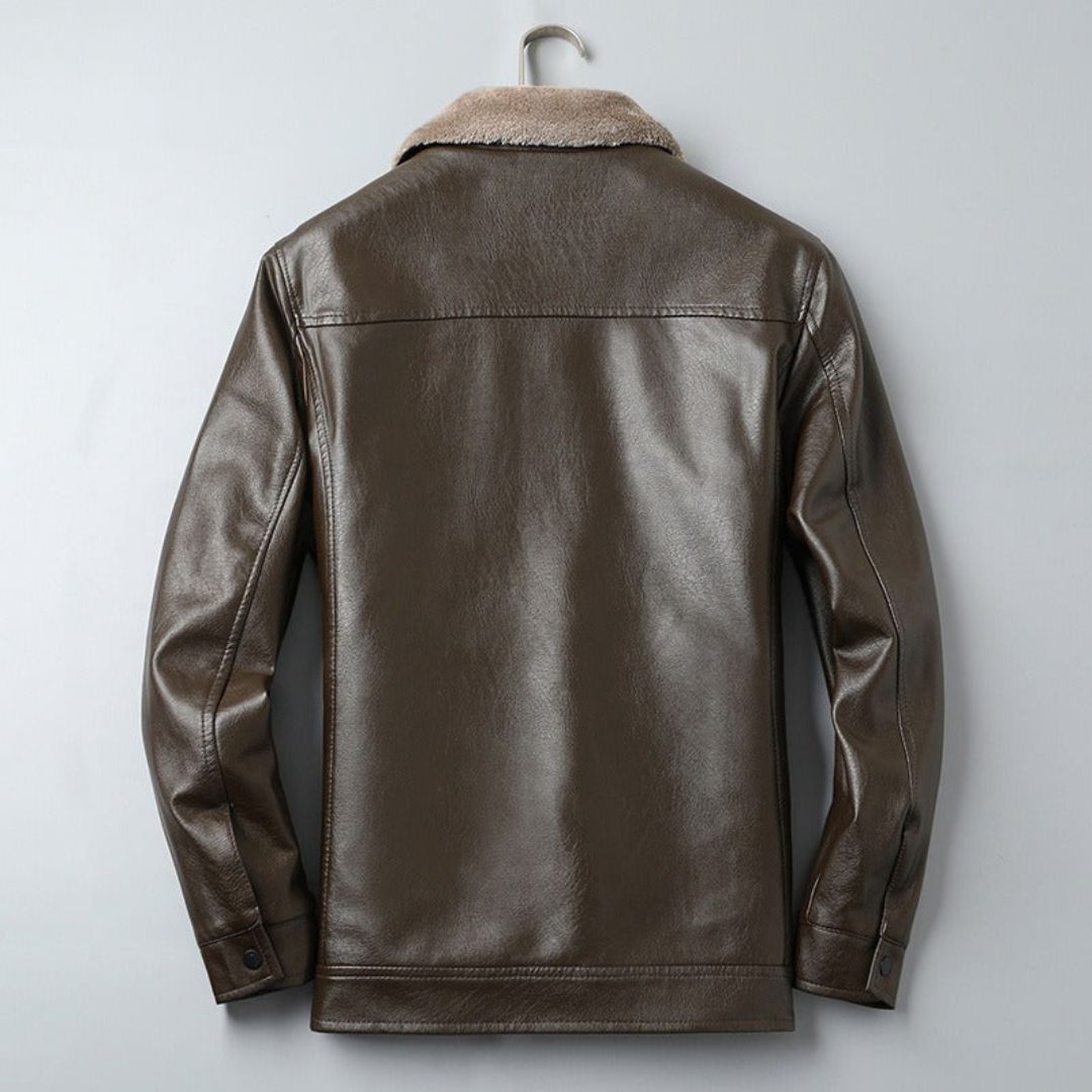 Herren Lederjacke – Weiches Innenfutter für maximalen Komfort