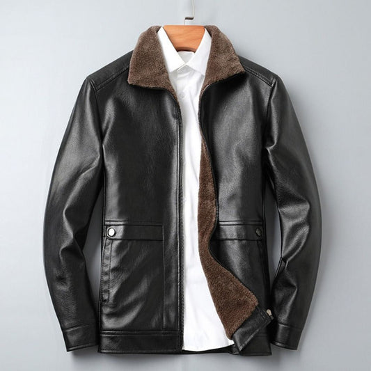 Herren Lederjacke – Weiches Innenfutter für maximalen Komfort