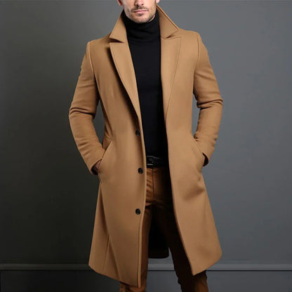 Herren Mantel Klassisch – Eleganter Wintermantel im zeitlosen Design
