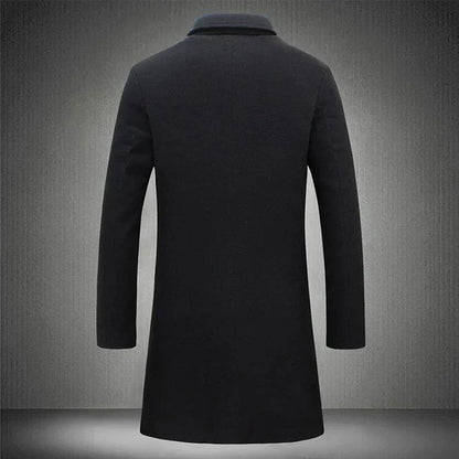 Herren Mantel Klassisch – Maßgeschneiderter Overcoat im eleganten Design