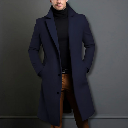 Herren Mantel Klassisch – Maßgeschneiderter Overcoat im eleganten Design