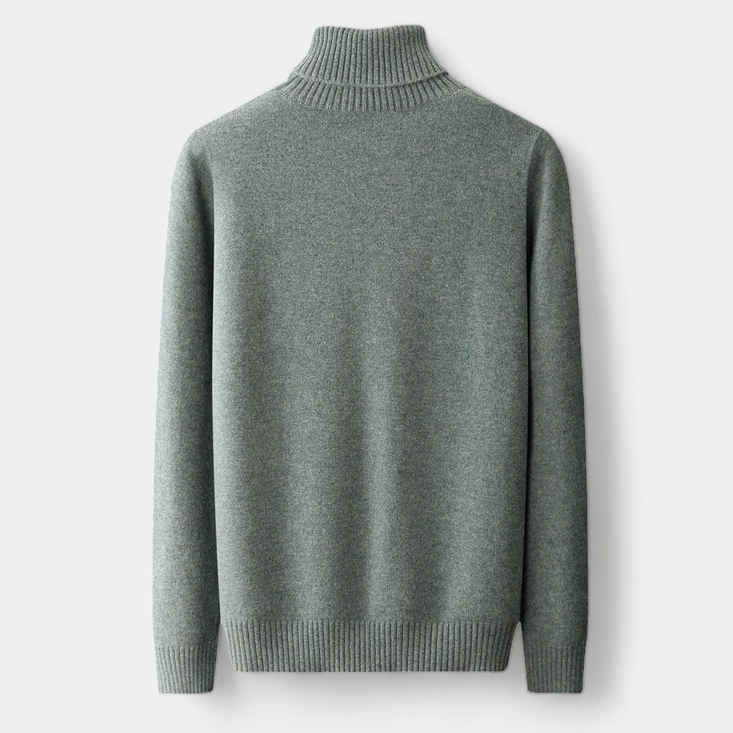 Herren Merino Rollkragenpullover – Klassischer Old Money Stil