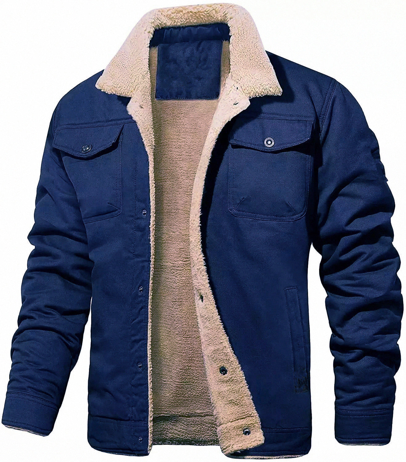 Herren Pilotenjacke Wasserdicht – Mit Weichem Baumwollfutter