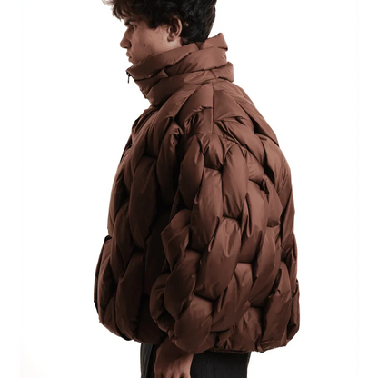 Herren Pufferjacke – Oversized Winterjacke für Kalte Tage