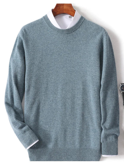 Herren Pullover – Kaschmir-Wolle Mix für Eleganz & Wärme
