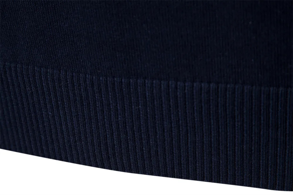 Herren Quarter-Zip Pullover – Gestreift & Modern