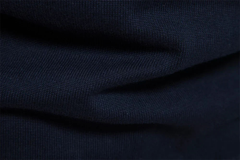 Herren Quarter-Zip Pullover – Gestreift & Modern