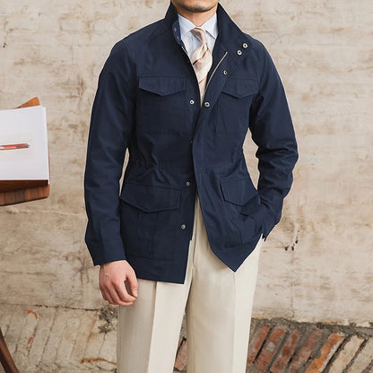 Men's Raincoat – Classic Old Money Hunting Style