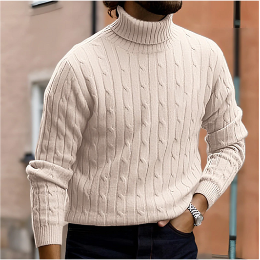 Men's Turtleneck Sweater – Stylish & Modern