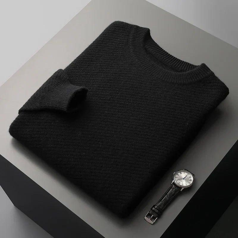 Herren Rollkragenpullover – Weiche Wolle & Zeitlose Eleganz
