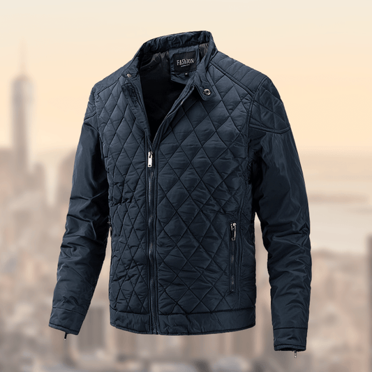 Herren Steppjacke Elegant & Warm – Klassische Winterjacke für kalte Tage