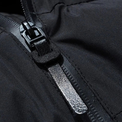 Herren Steppjacke mit Kapuze – Klassisch und Warm