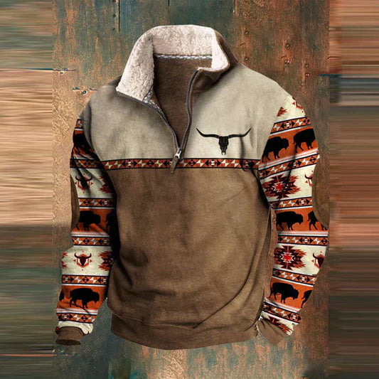 Herren Strickjacke – Modern mit Reißverschluss