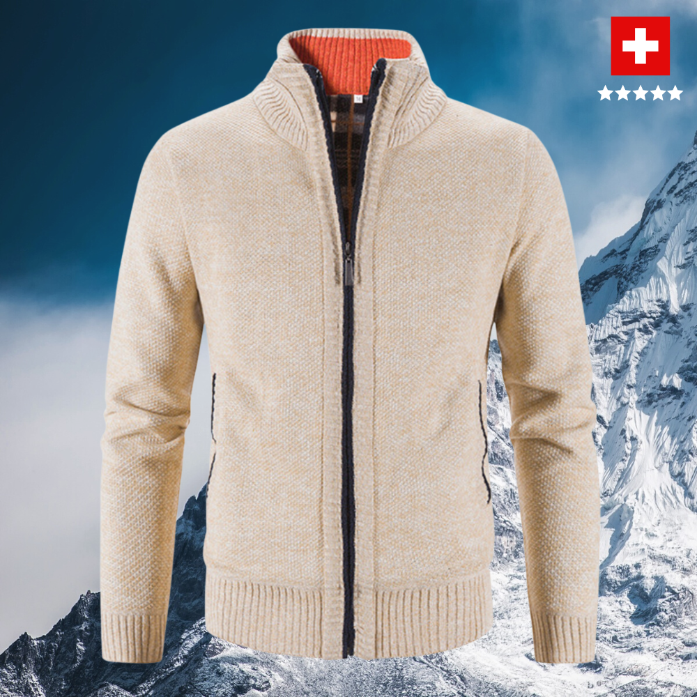 Herren Strickjacke – Ultraweich, Elegant & Stilvoll für den Winter