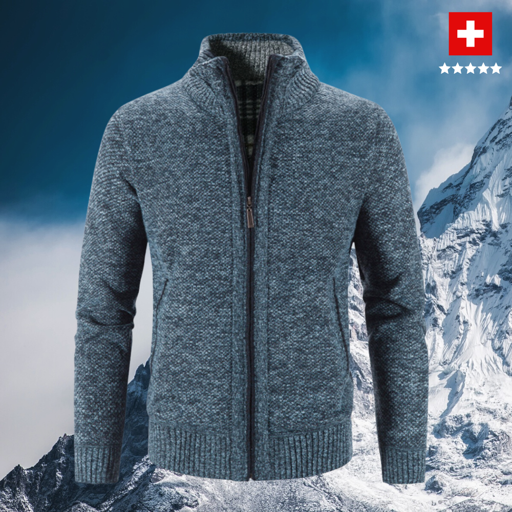 Herren Strickjacke – Ultraweich, Elegant & Stilvoll für den Winter