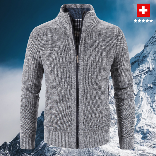 Herren Strickjacke – Ultraweich, Elegant & Stilvoll für den Winter