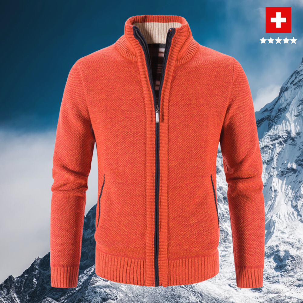 Herren Strickjacke – Ultraweich, Elegant & Stilvoll für den Winter
