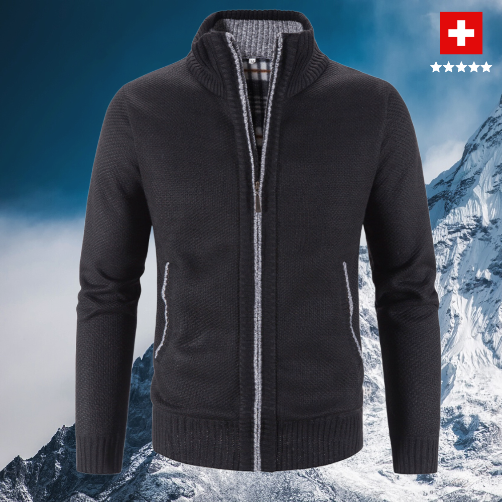 Herren Strickjacke – Ultraweich, Elegant & Stilvoll für den Winter