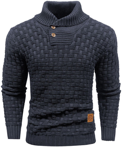 Herren Strickpullover mit Kragen – Warm & Stilvoll