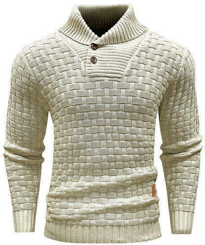 Herren Strickpullover mit Kragen – Warm & Stilvoll
