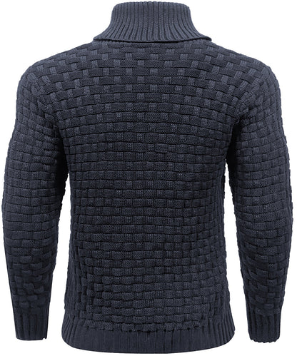 Herren Strickpullover mit Kragen – Warm & Stilvoll