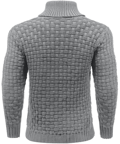 Herren Strickpullover mit Kragen – Warm & Stilvoll