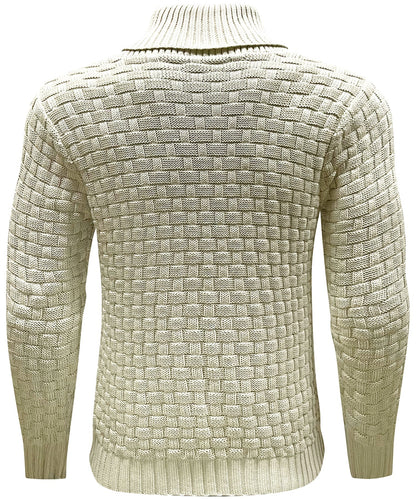 Herren Strickpullover mit Kragen – Warm & Stilvoll