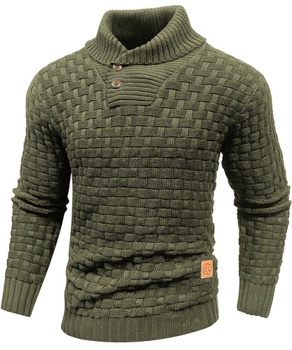 Herren Strickpullover mit Kragen – Warm & Stilvoll