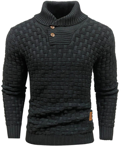 Herren Strickpullover mit Kragen – Warm & Stilvoll