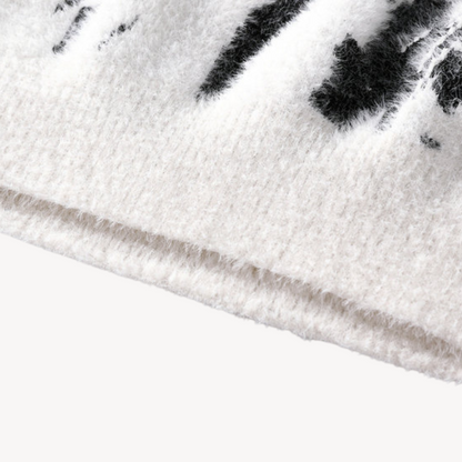 Men's knitted sweater – soft and fluffy