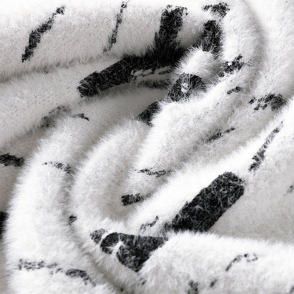 Men's knitted sweater – soft and fluffy