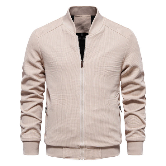 Herren Übergangsjacke mit Reißverschluss – Bequeme Herbst & Winterjacke