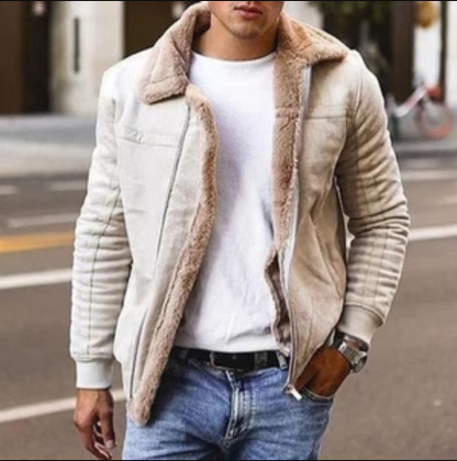 Men's Winter Jacket Padded – Warm Quilted Jacket for Cold Days